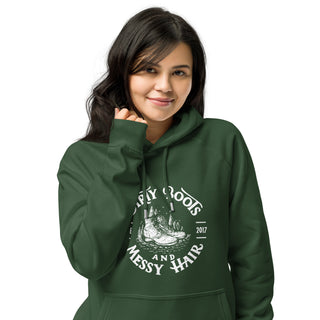 Unisex eco raglan hoodie - organic cotton